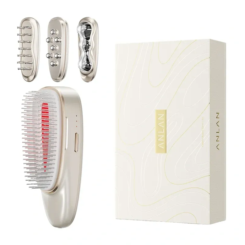 ANLAN 02-AGSY51-0RA 3-in-1 Massager for the Body, Face, and Head